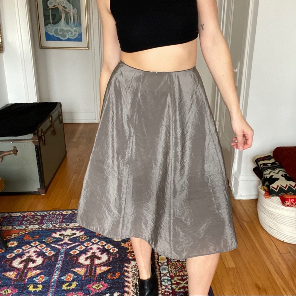 Vintage Ralph Lauren Satin Skirt